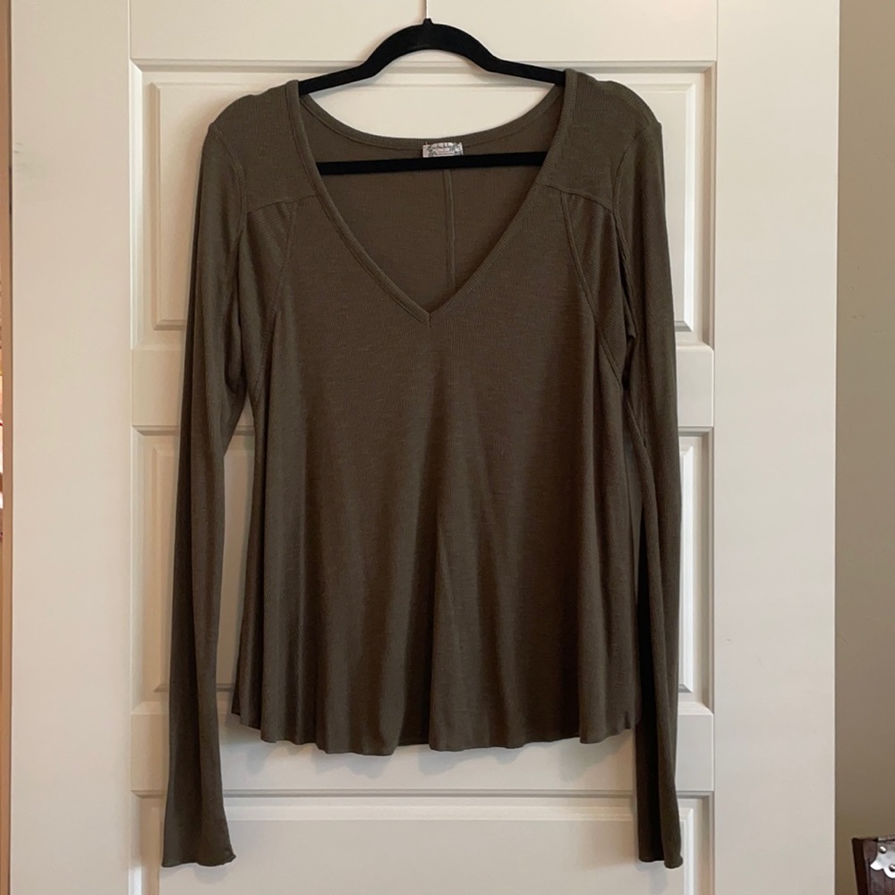 Free People Long Sleeve Top
